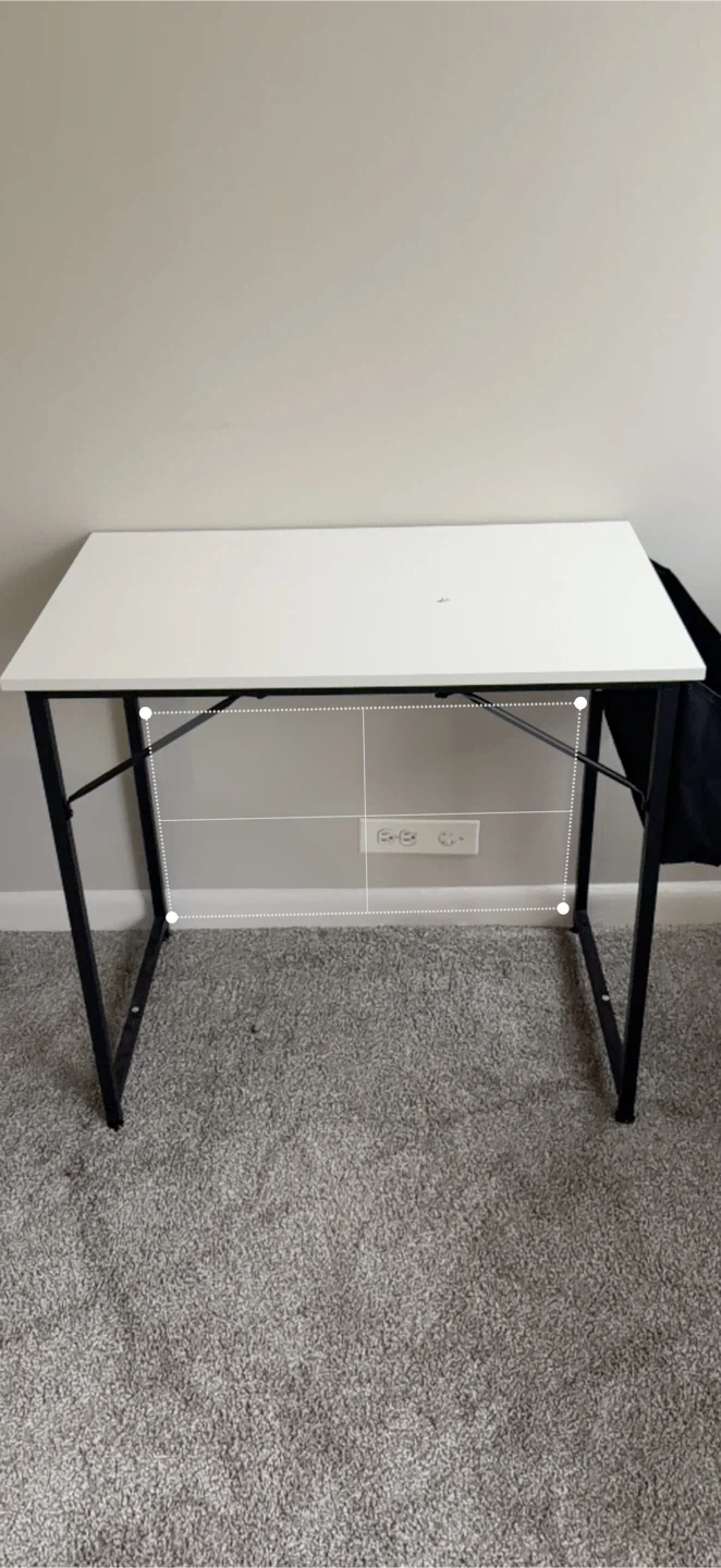 White Writing Desk - photo 3