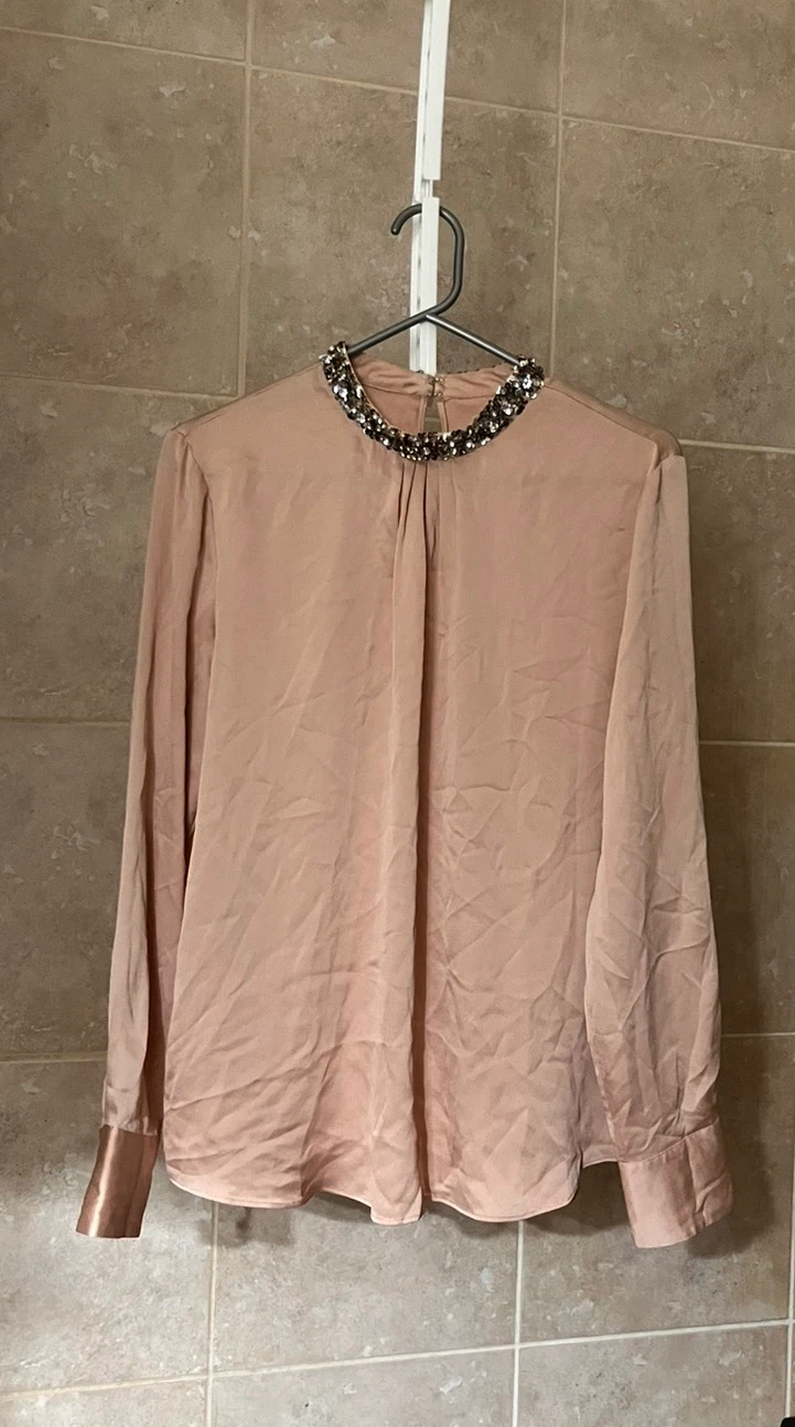 Sparkly Collar Blouse