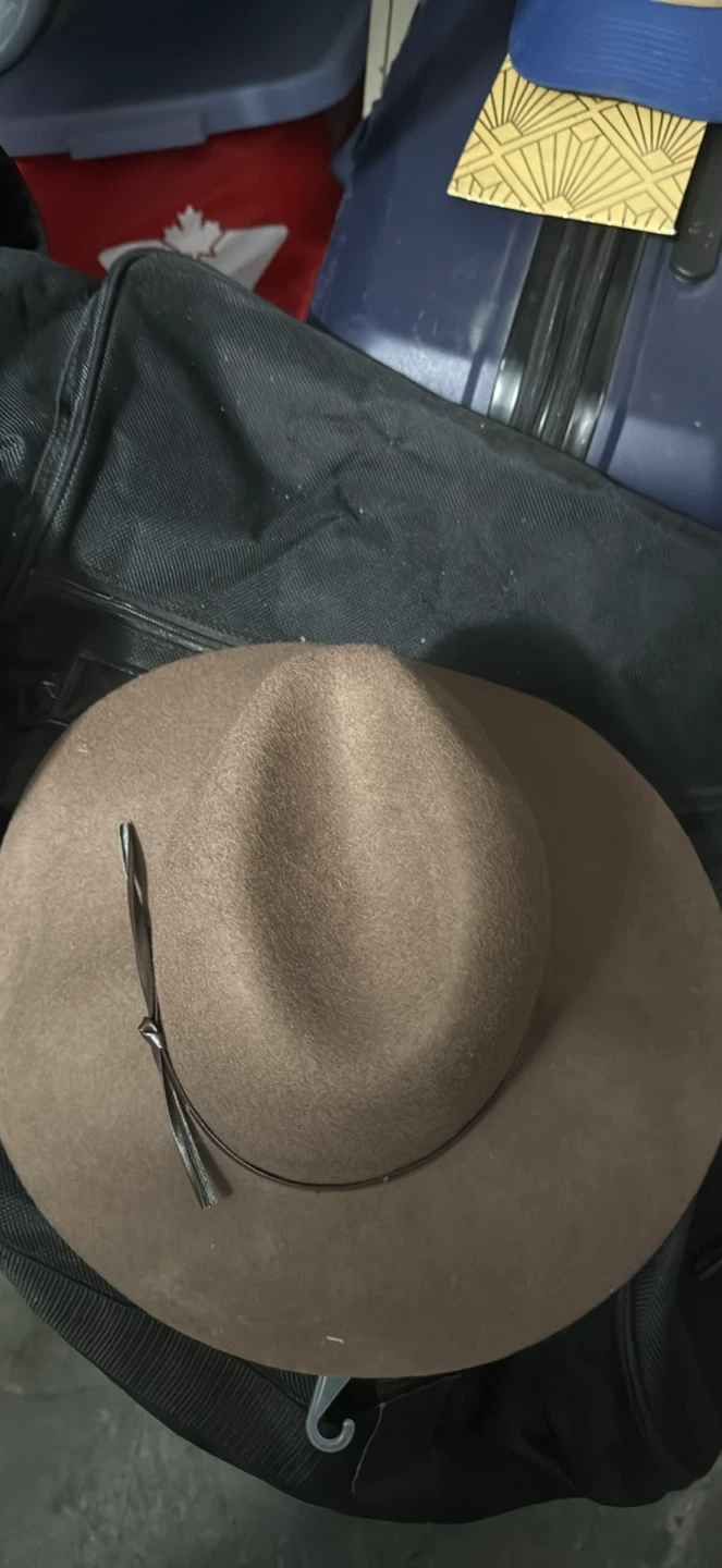 NEW Brown Felt Cowboy Hat - photo 5
