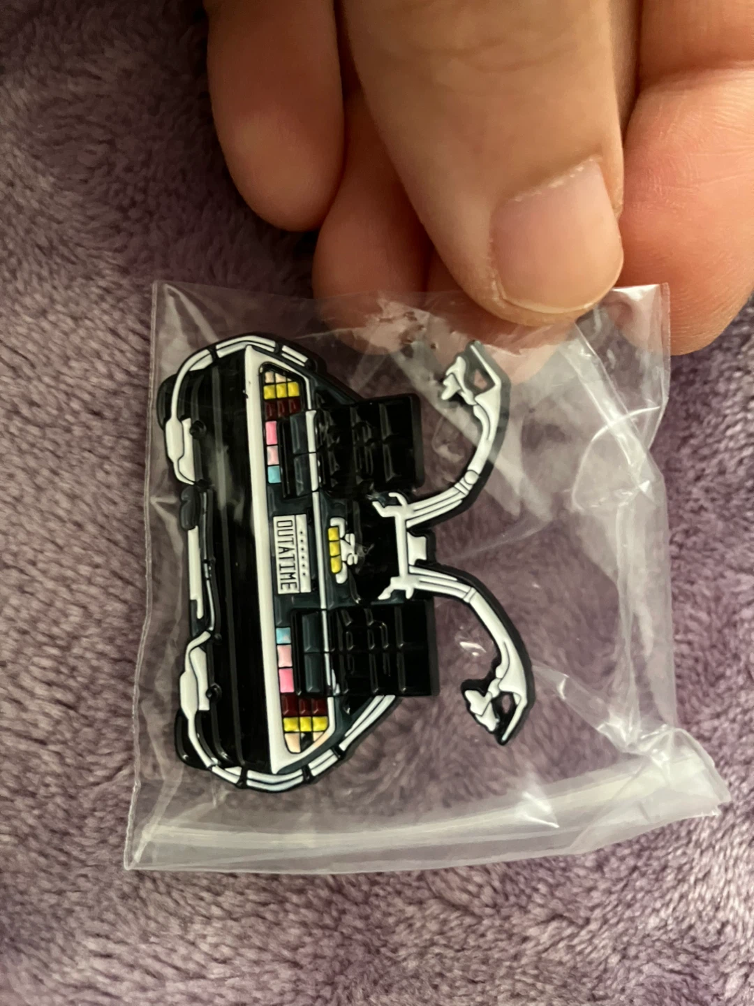 OUTATIME Enamel Pin