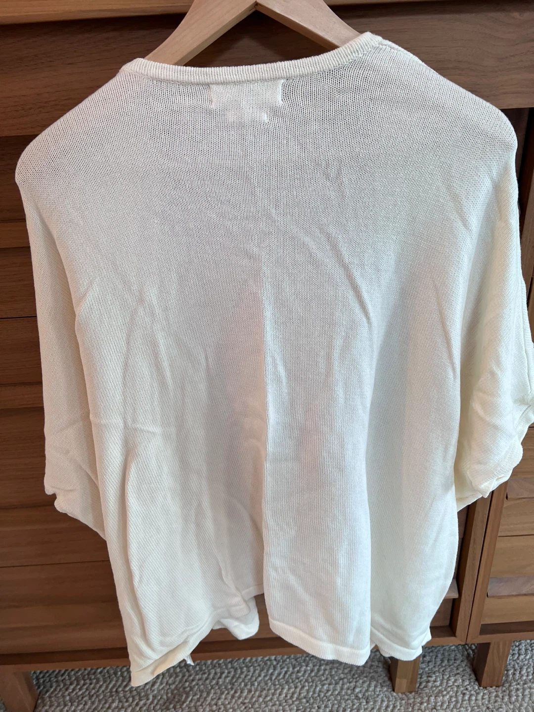 NOTSHY Cashmere Blend Open Front Cardigan - Cream - photo 3