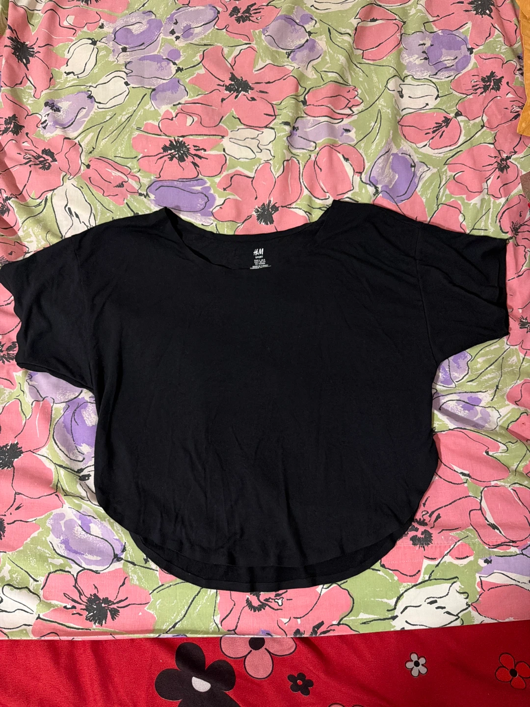 H&M Sport Black T-Shirt