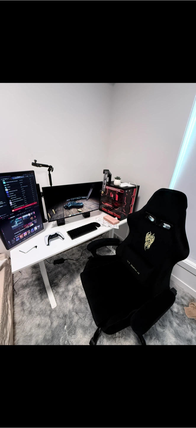 Gaming Chair - Black - photo 4