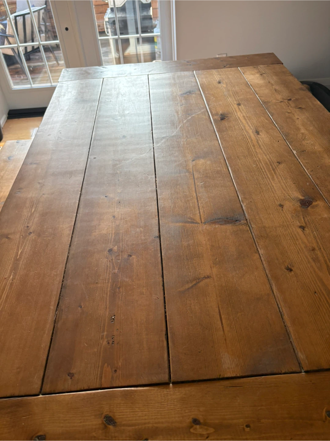 Farmhouse Dining Table and Bench Set - photo 3