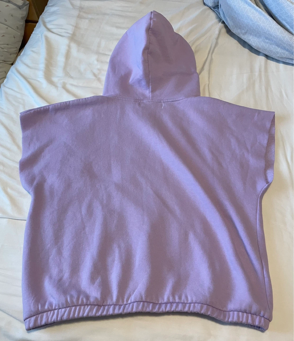 Lisa James Purple "KIND" Sleeveless Hoodie 💜 - photo 5