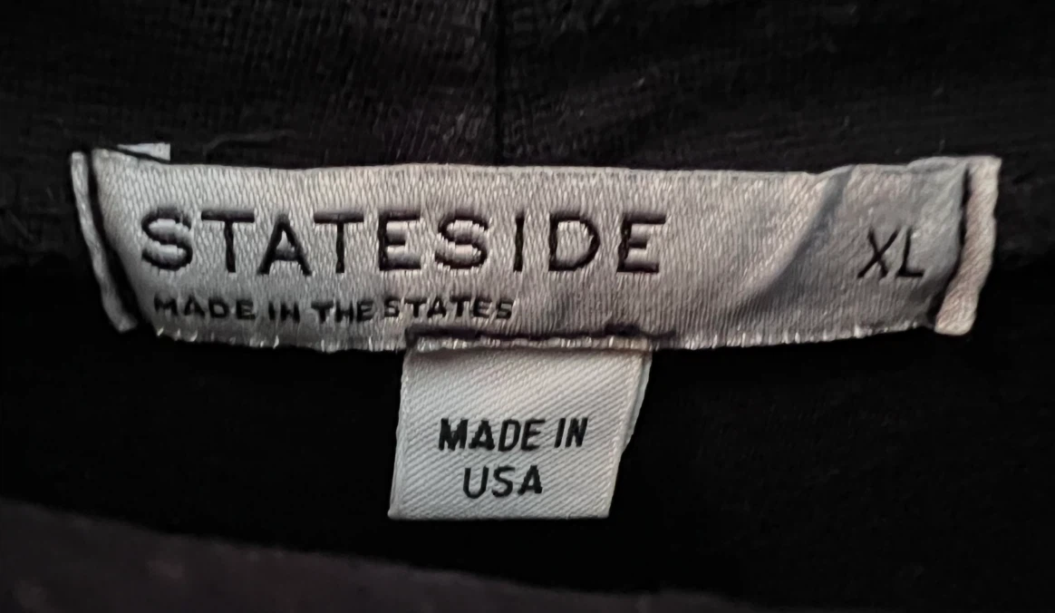 STATeSIDE Black Mock Neck Long Sleeve Pocket T-Shirt XL - photo 2