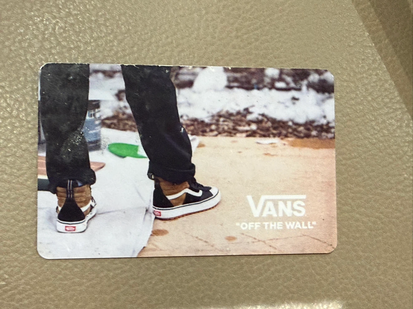 VANS Off The Wall Gift Card - Remaining Balance