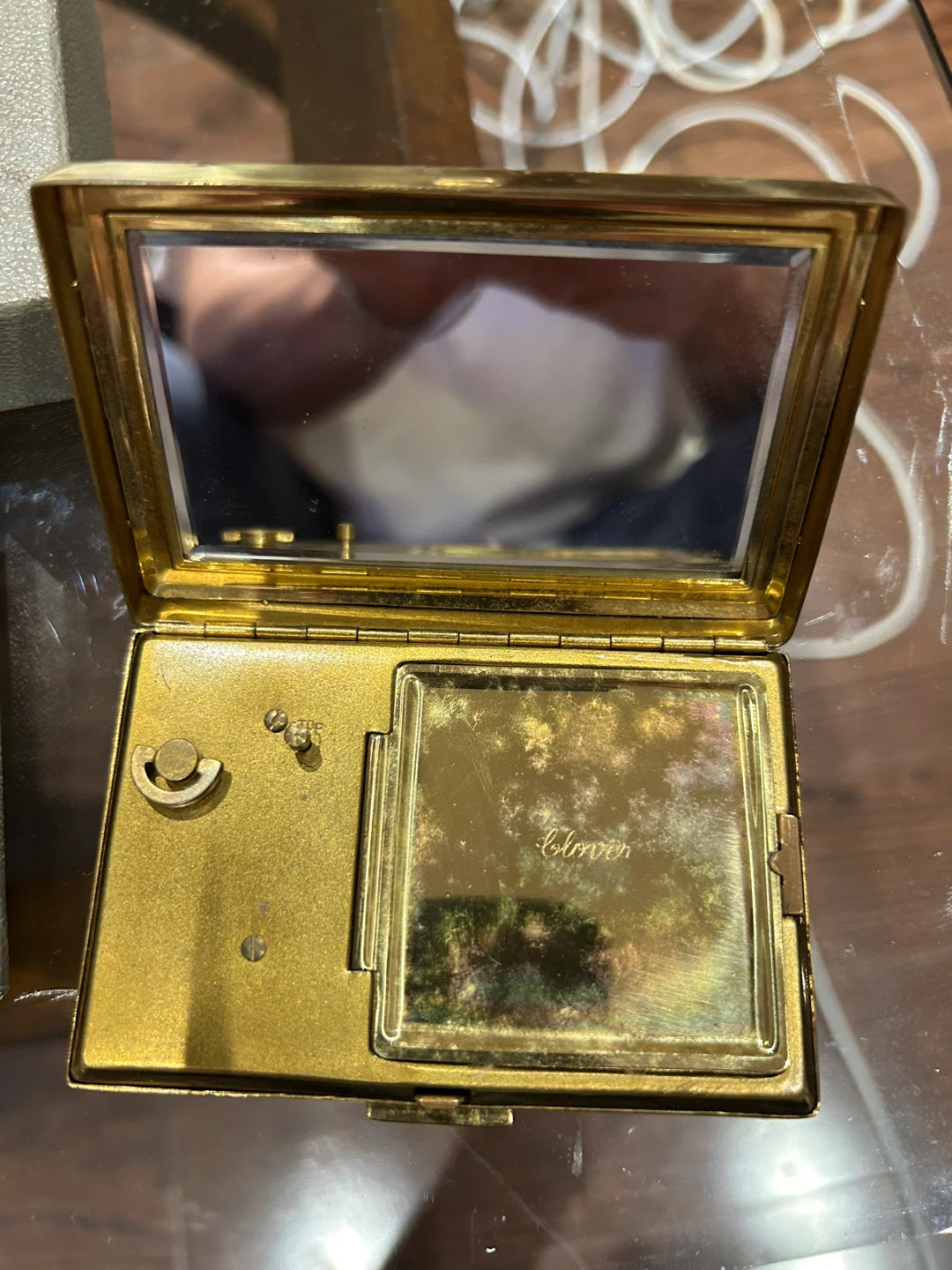 Vintage Clover Musical Compact - photo 2