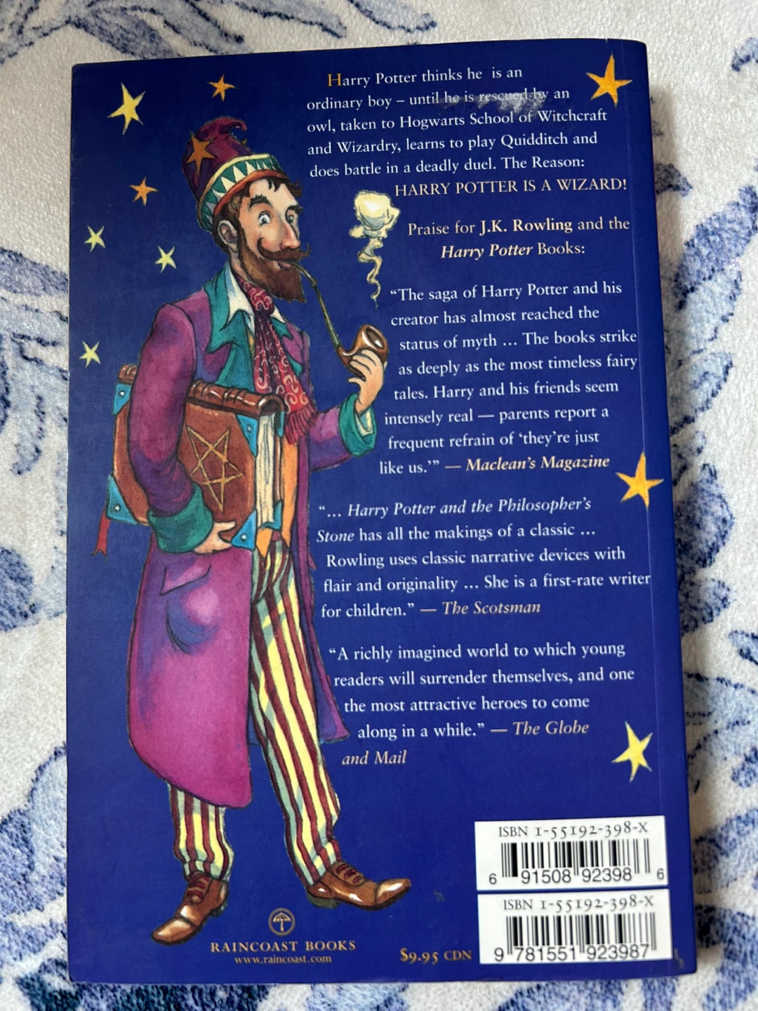 (Paperback) Harry Potter and the Philosopher's Stone (2000) - photo 2