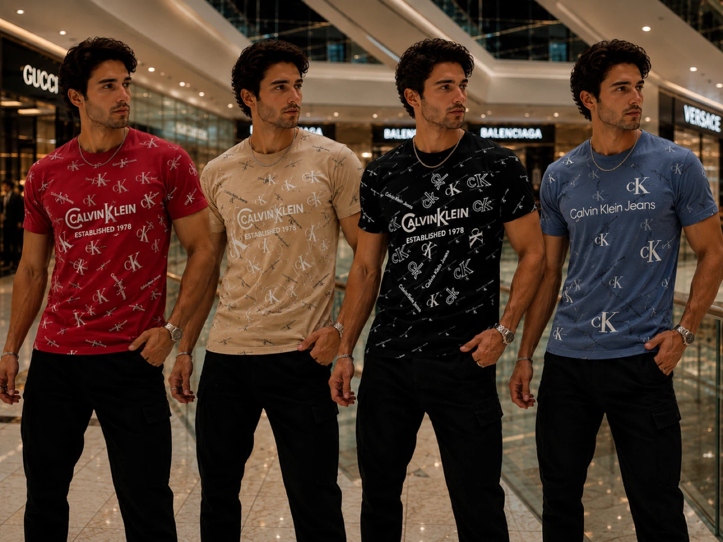 Calvin Klein Jeans All Over Print T-Shirt