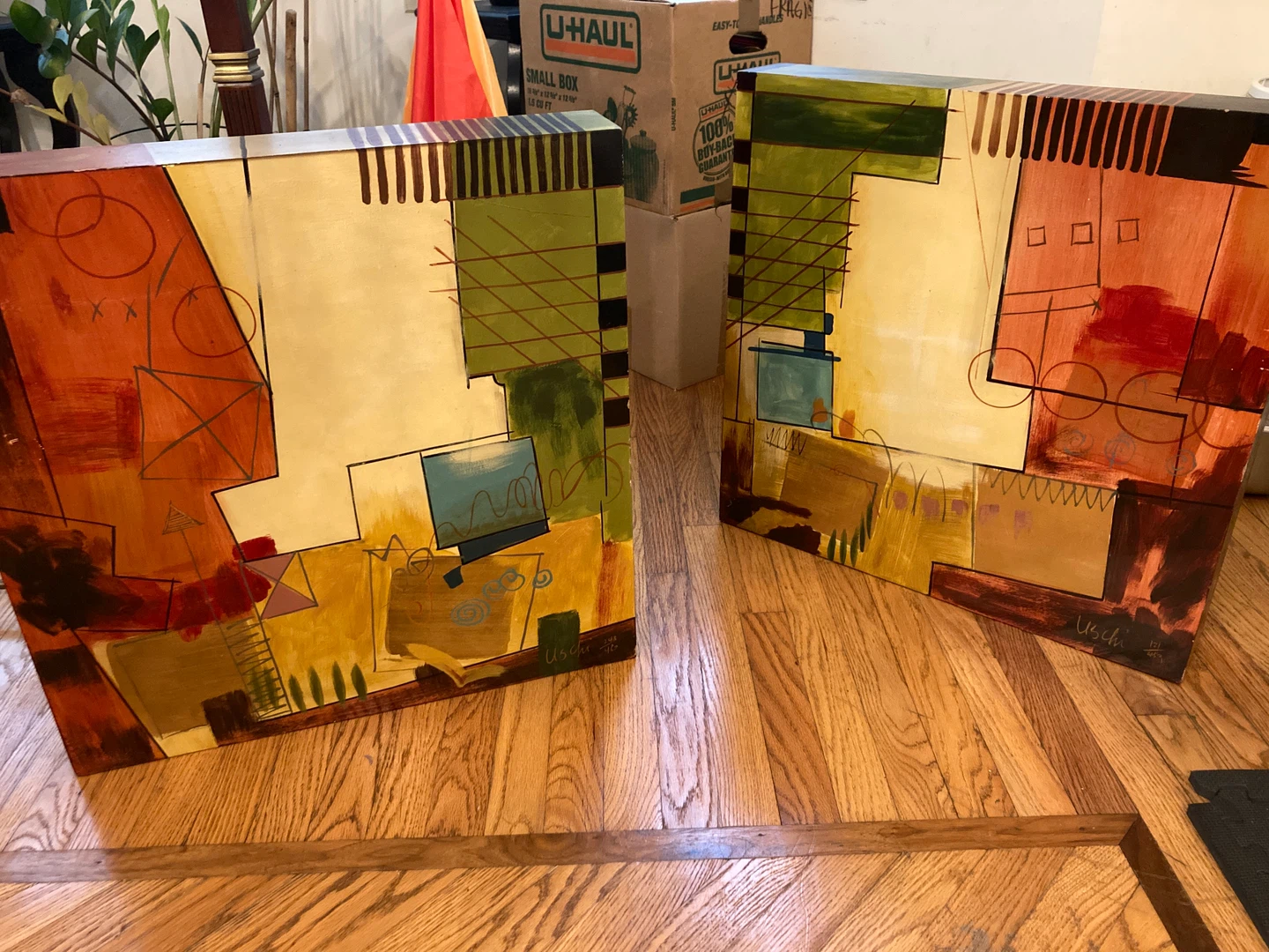 Abstract Canvas Wall Art - 2pc. - photo 4