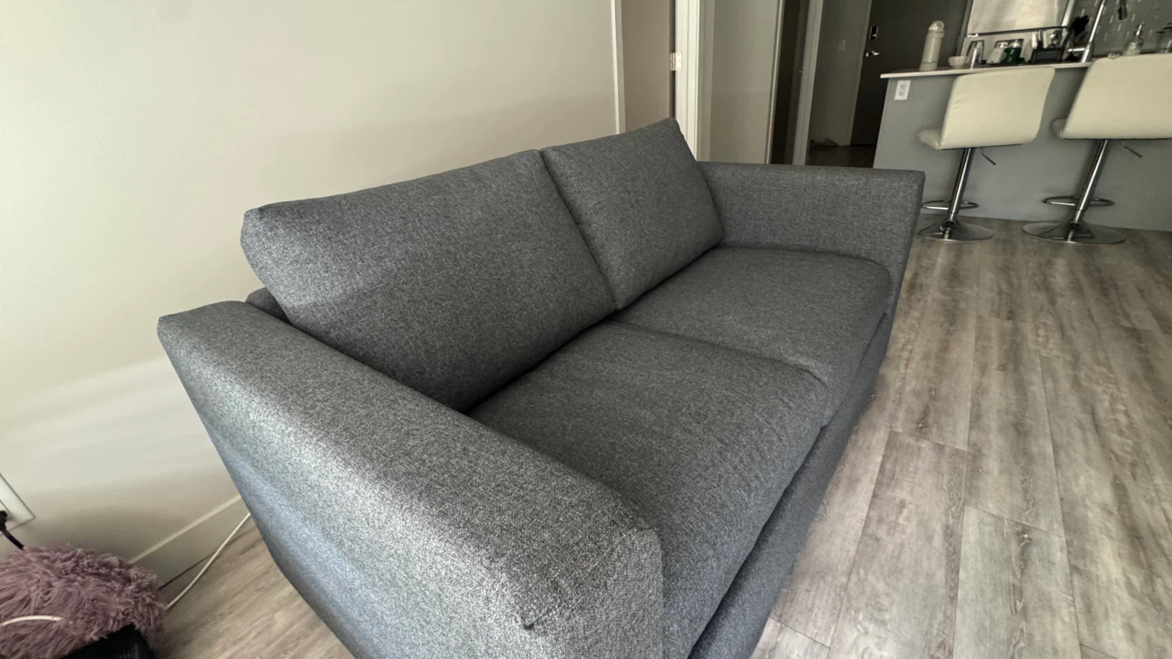 IKEA FINNALA Loveseat - Gunnared Medium Gray - photo 2