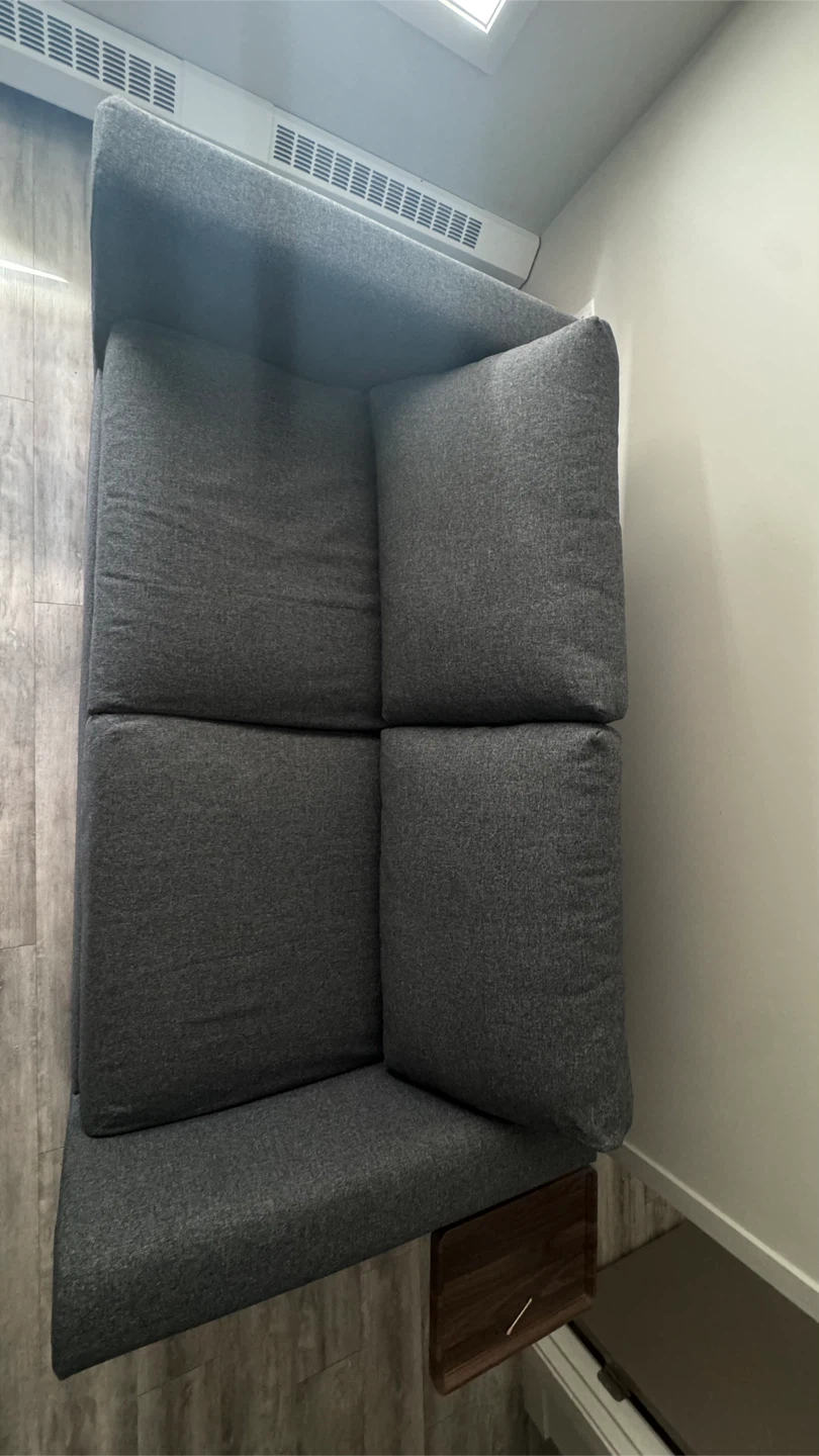 IKEA FINNALA Loveseat - Gunnared Medium Gray - photo 3