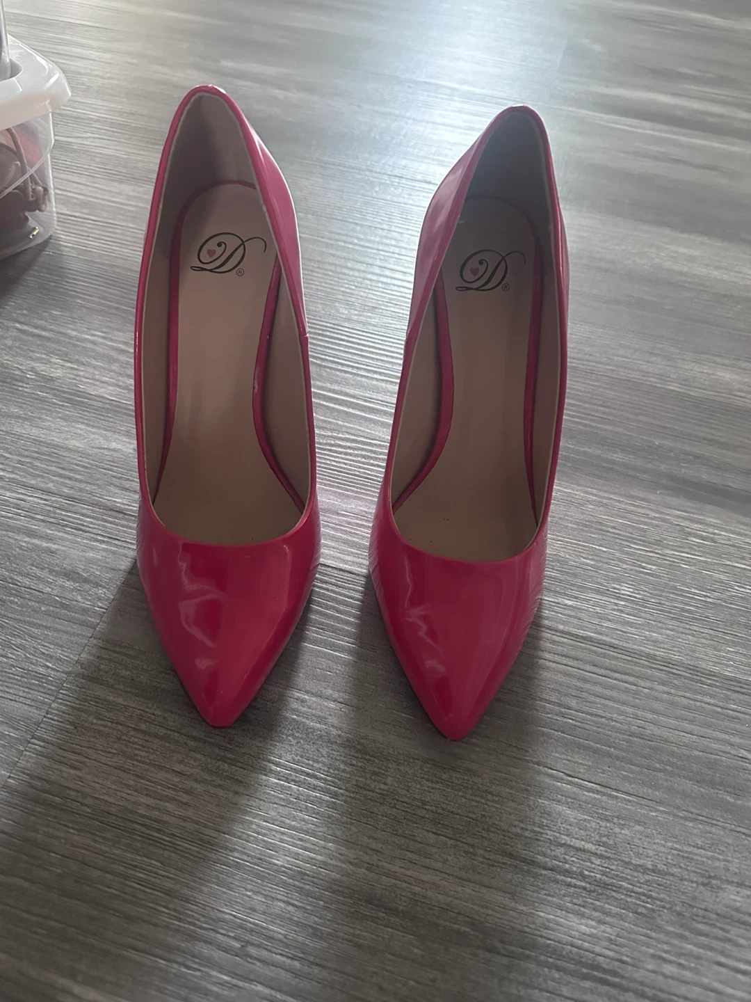 Pink Patent Stiletto Heels
