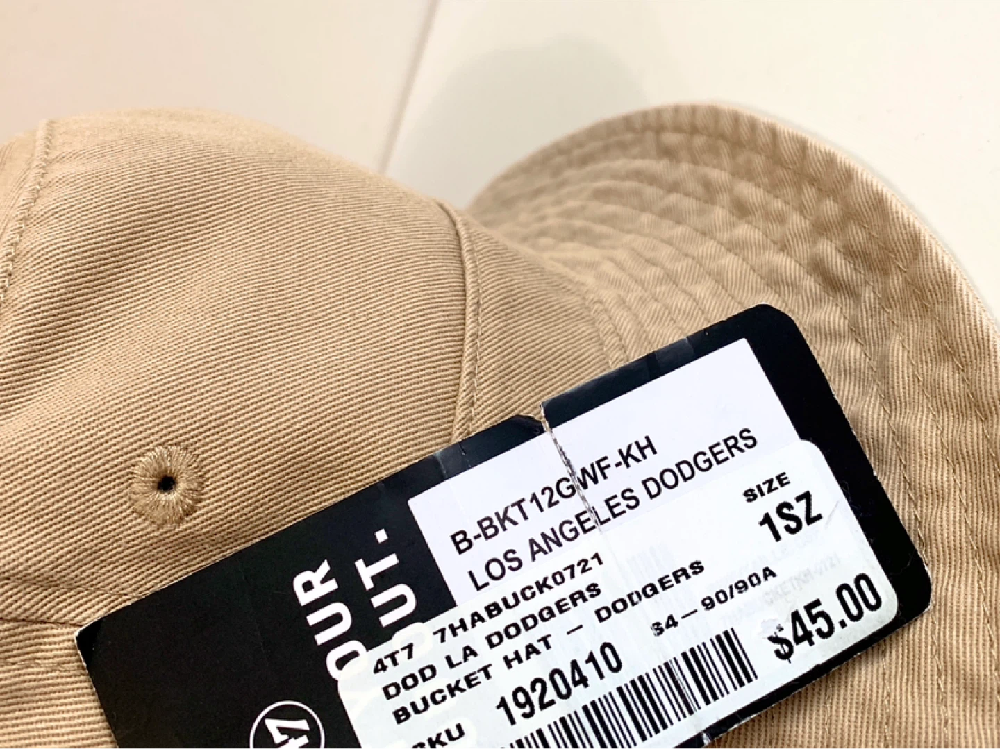 ‘47 Brand LA Dodgers Bucket Hat Wide Brim Sun/Beach Hat NEW - photo 5