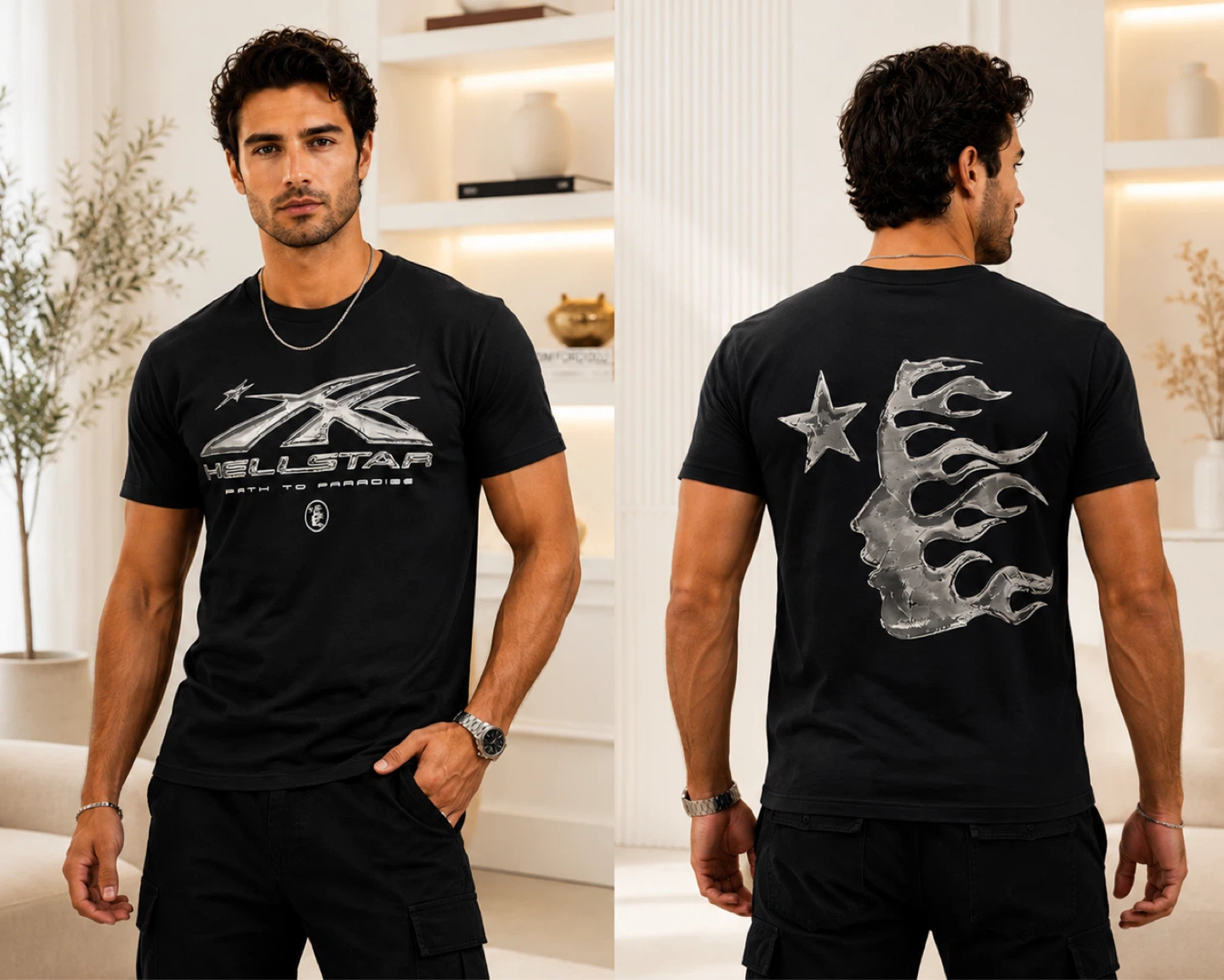 Hellstar Path to Paradise Black T-Shirt