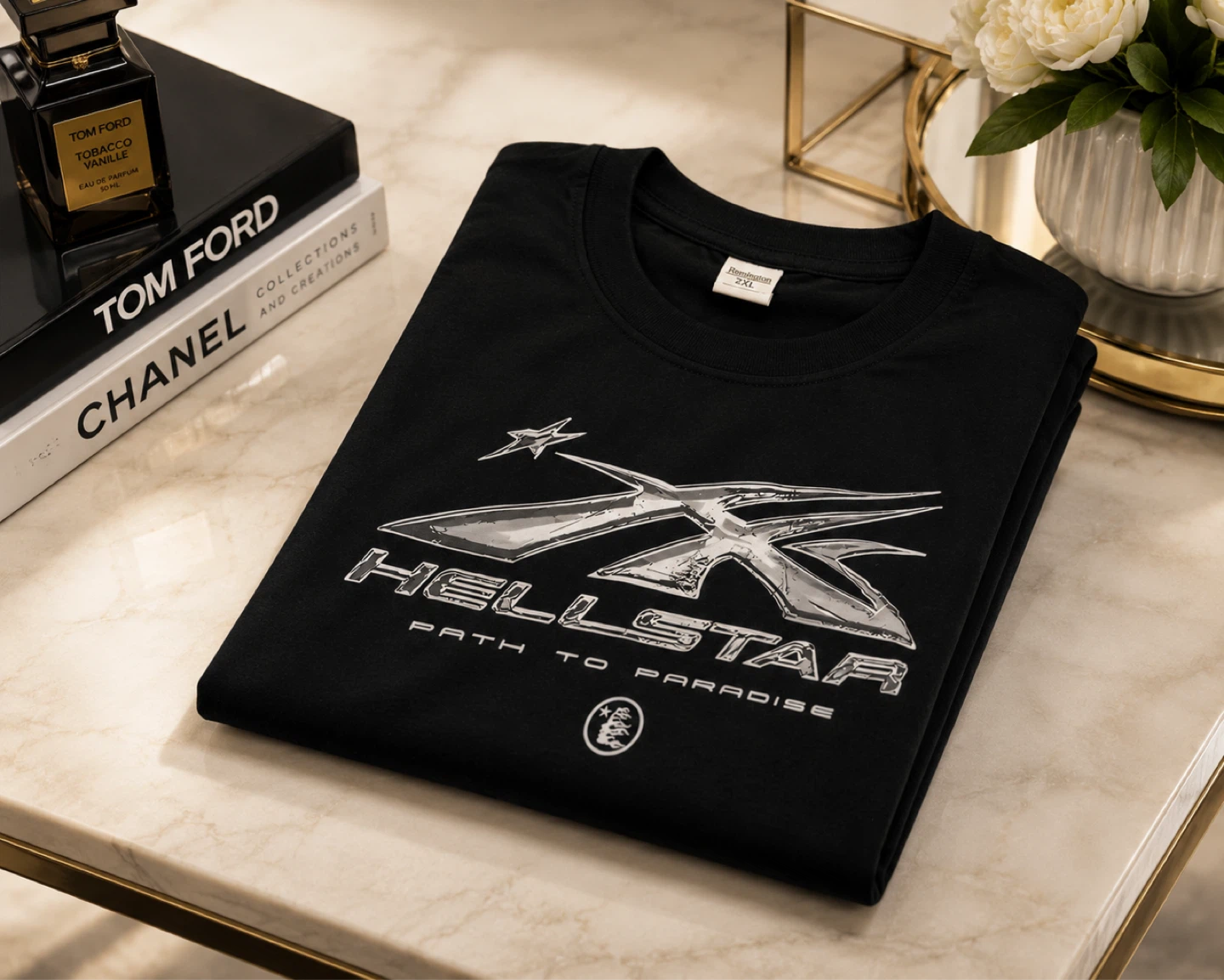 Hellstar Path to Paradise Black T-Shirt - photo 3