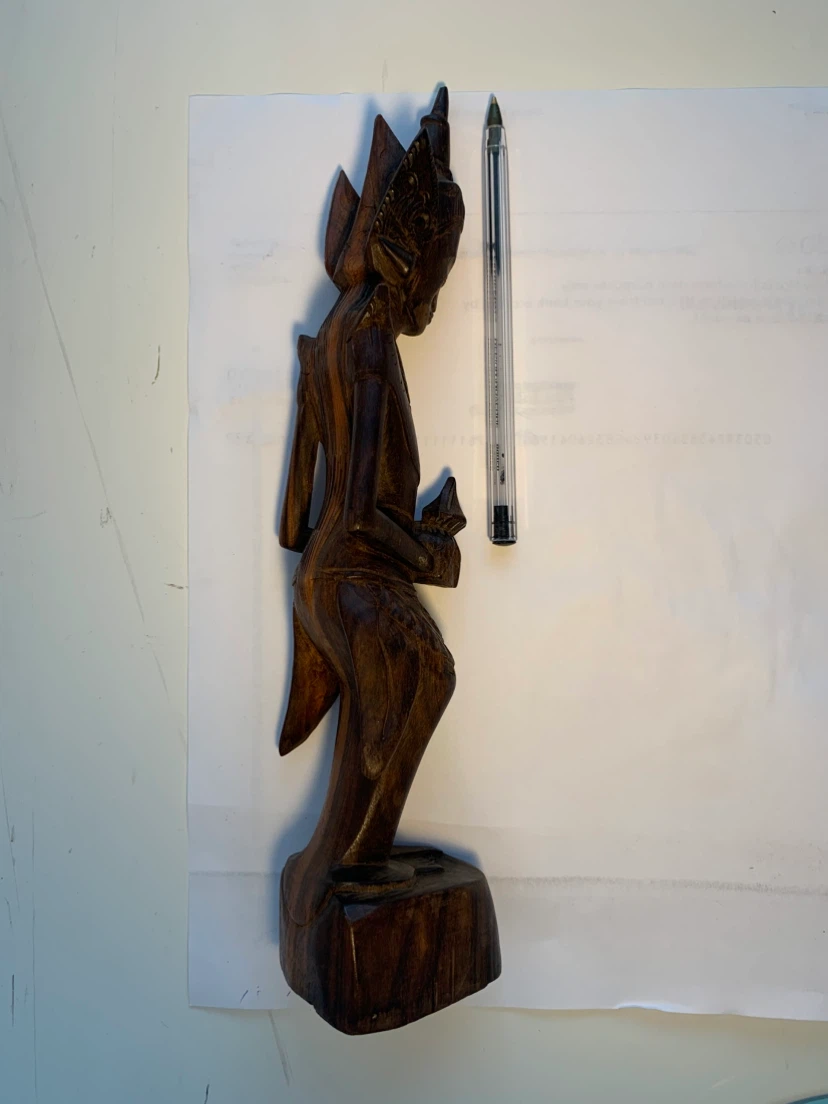 Carved wooden figurine - photo 3
