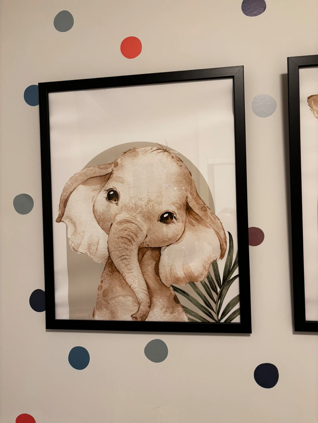 Framed Watercolour Animal Prints (Set of 3) - photo 2