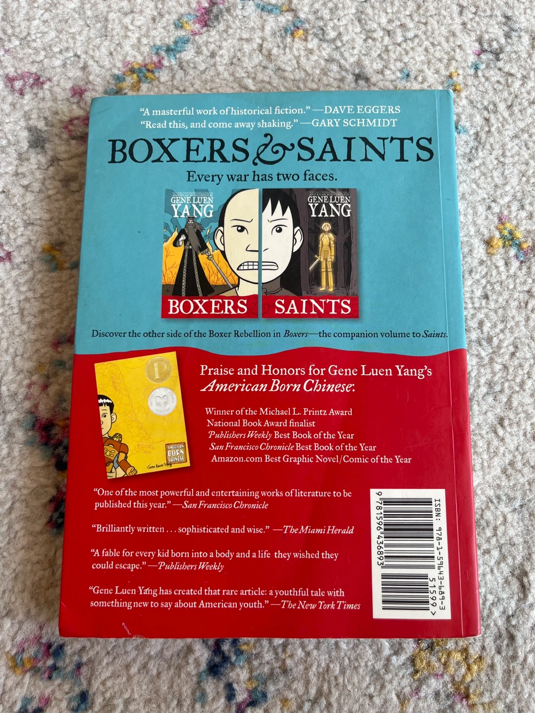 Saints by Gene Luen Yang Graphic Novel - photo 2