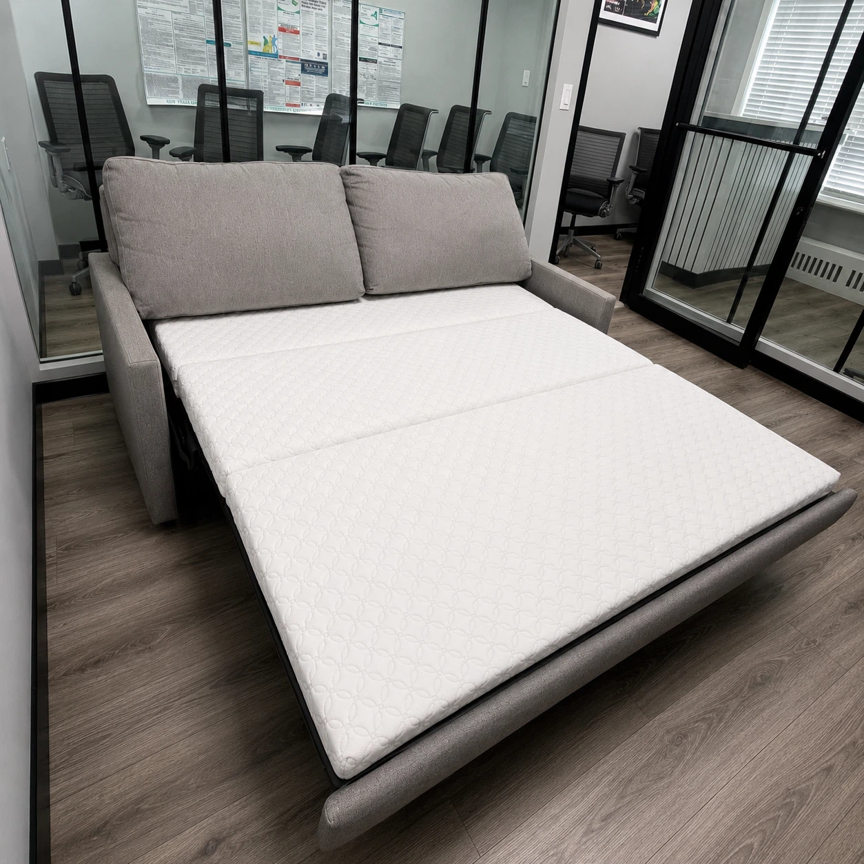 Sofa bed - HUGE Modern Gray Sleeper - photo 2
