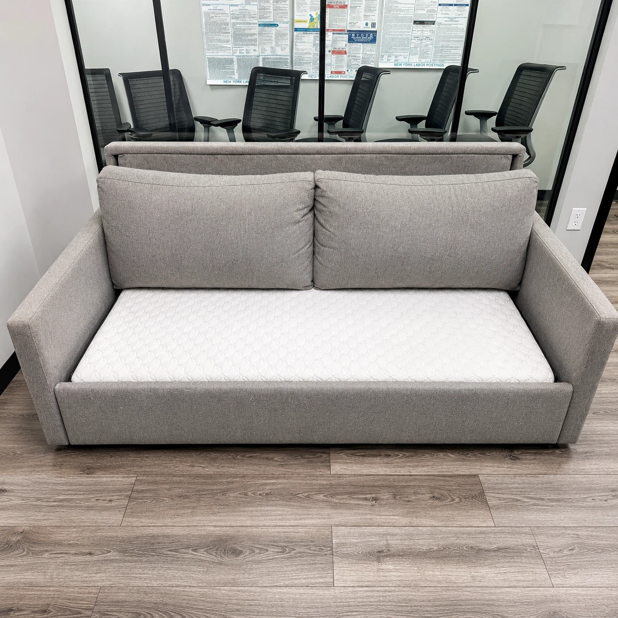 Sofa bed - HUGE Modern Gray Sleeper - photo 3