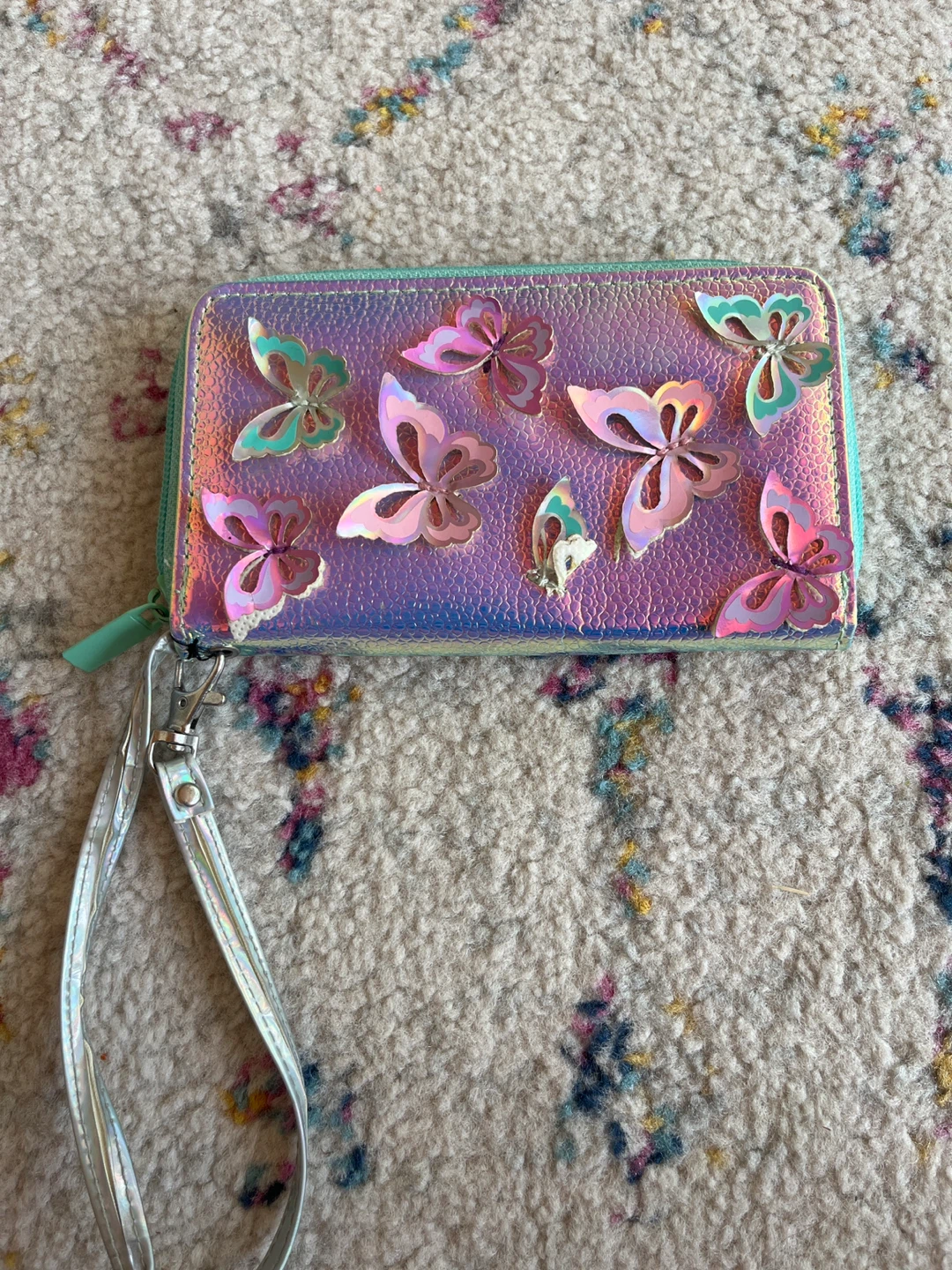Iridescent Butterfly Wallet