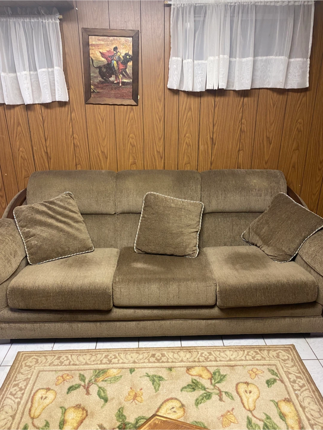 2 Pc Sofa with Pillows - photo 3