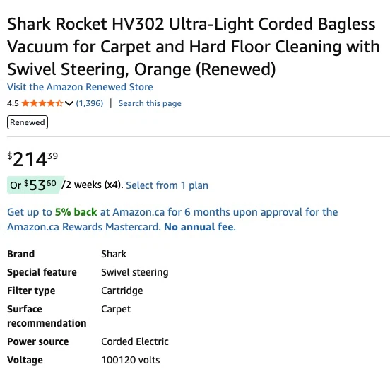 Shark Rocket Vacuum Cleaner - photo 4