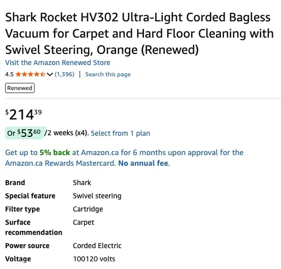 Shark Rocket Vacuum Cleaner - photo 4