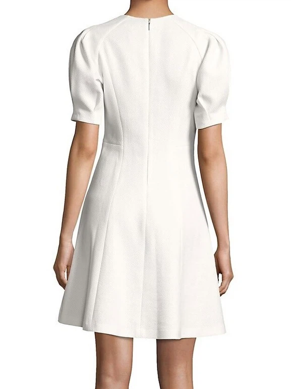 Rebecca Taylor Stretch Texture V-Neck Dress - photo 2