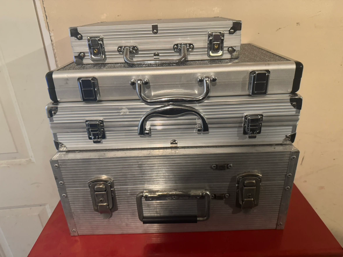 6 Toolboxes $10-$20 each