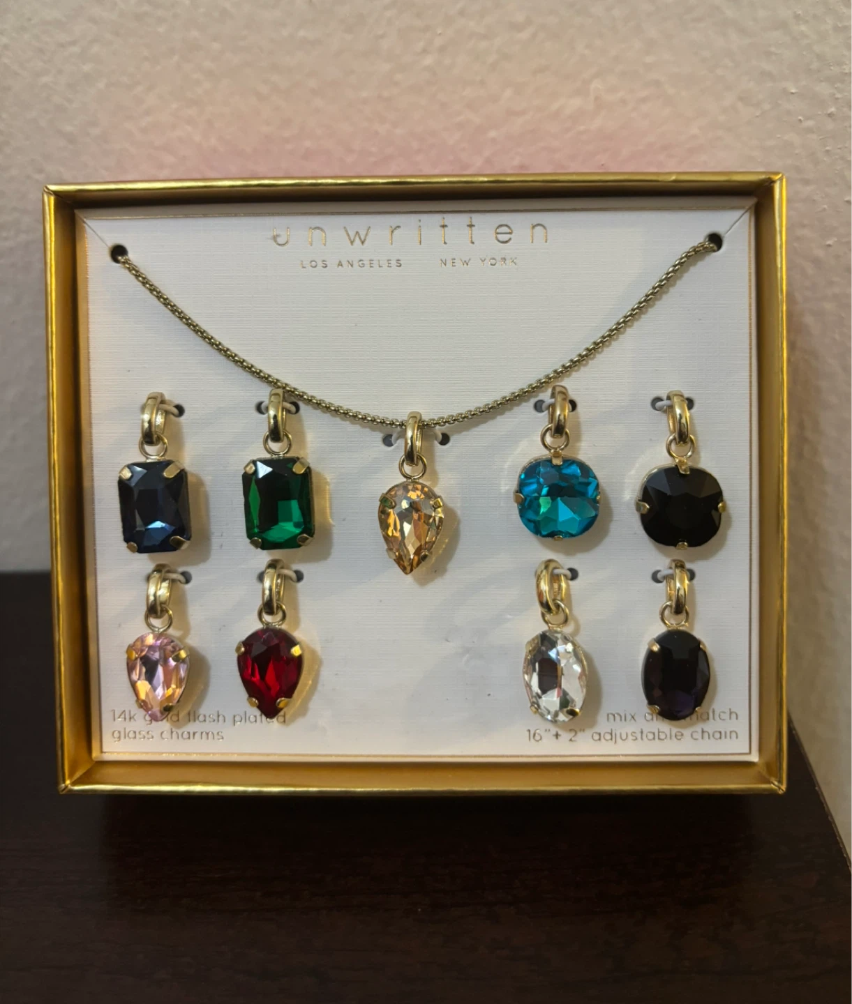 BRAND NEW-Unwritten Charms Necklace Set