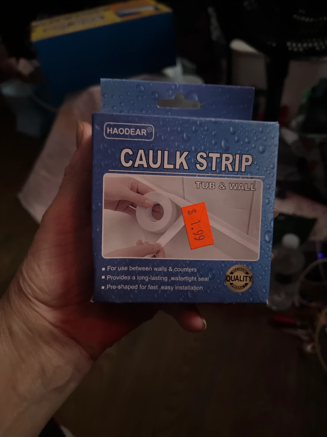HAODEAR Caulk Strip Tub & Wall Sealant Tape