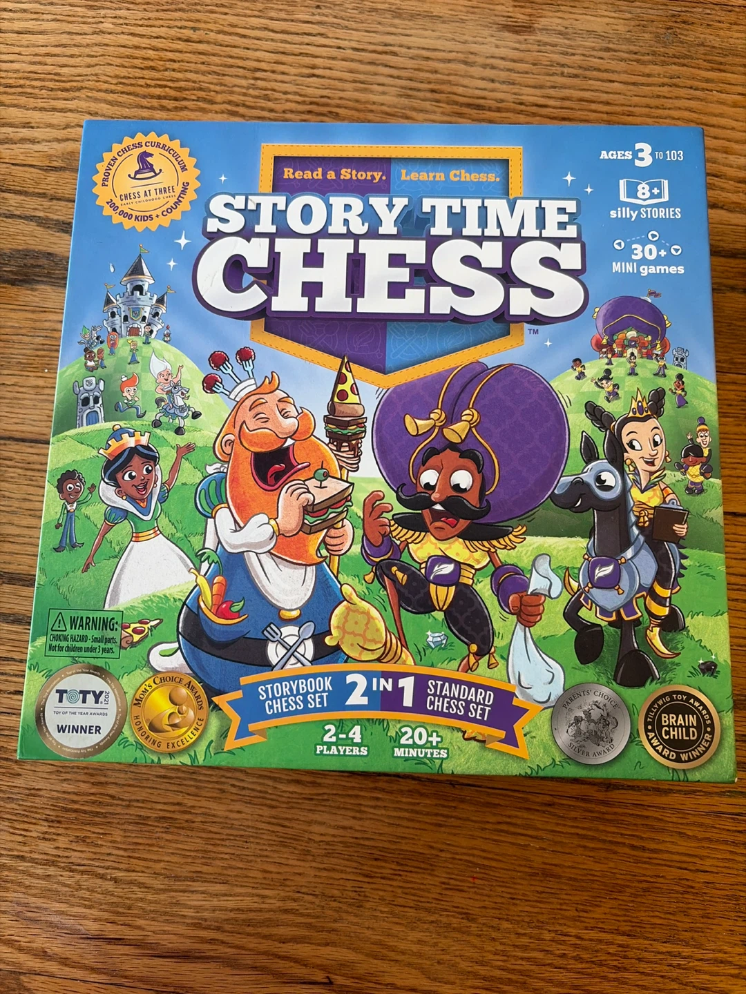 Story Time Chess 2-in-1 Storybook & Standard Chess Set