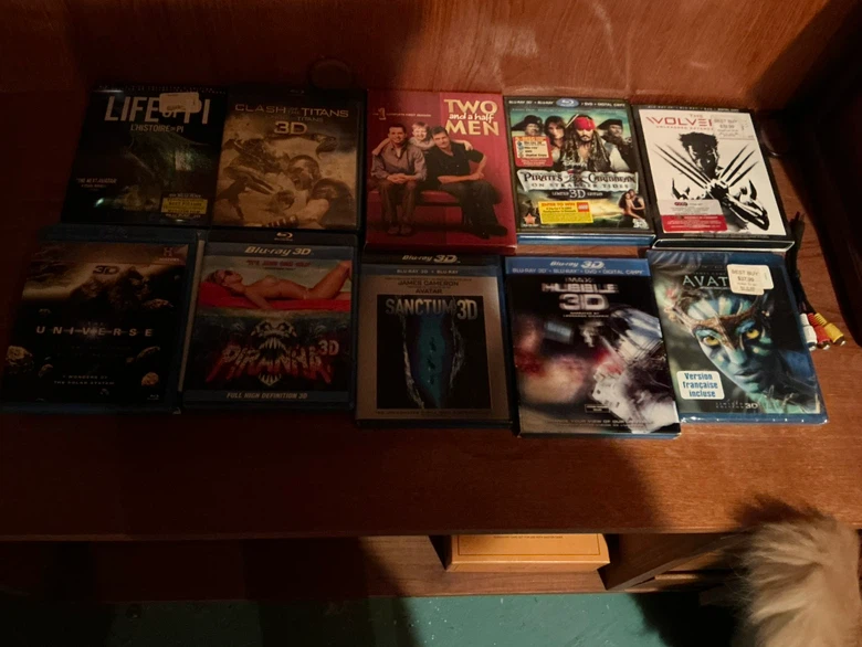 3D TV and 40 Blue Ray 3D movies (some never used - photo 4