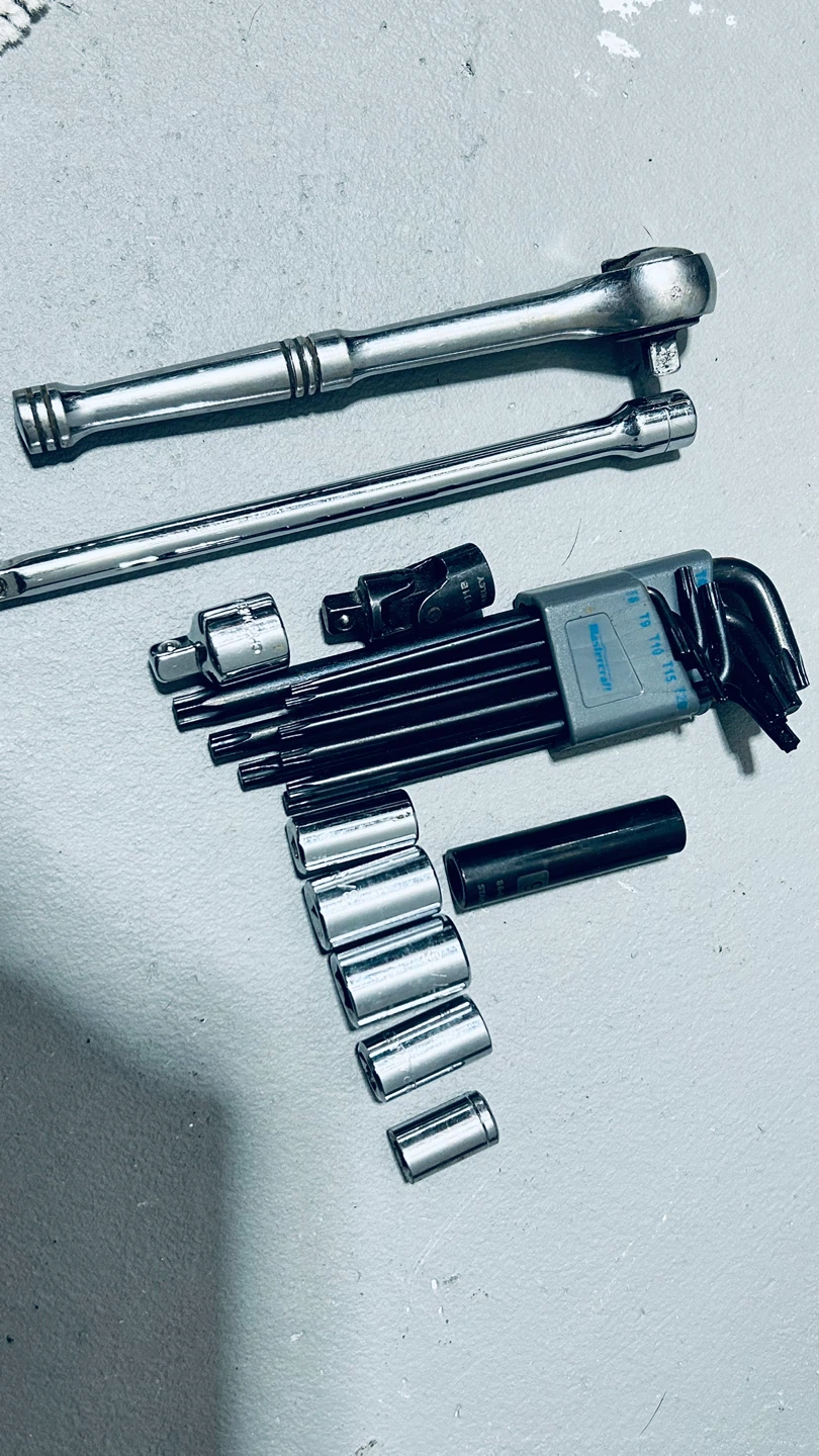 1/4” Drive Mastercraft Socket & Torx Tool Set – Ratchet
