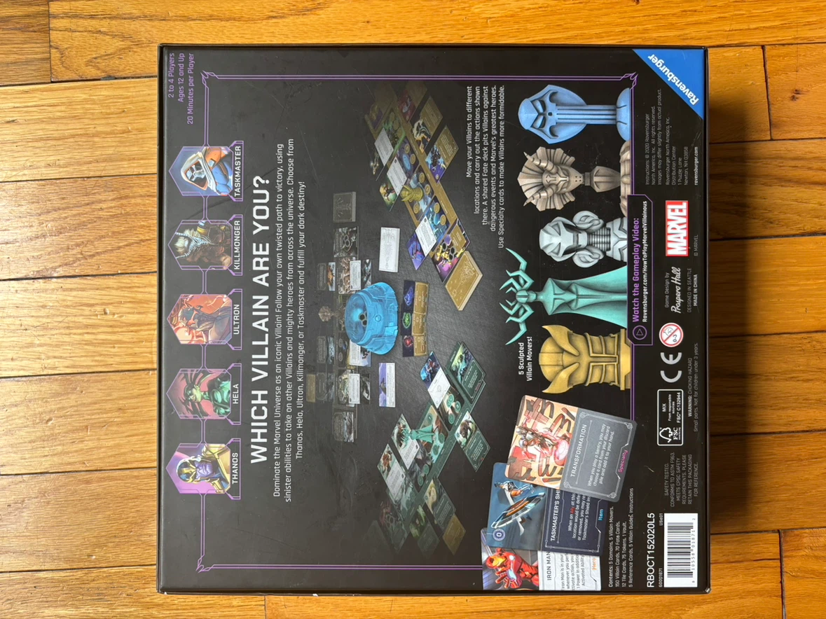 Marvel Villainous Infinite Power Board Game - photo 2