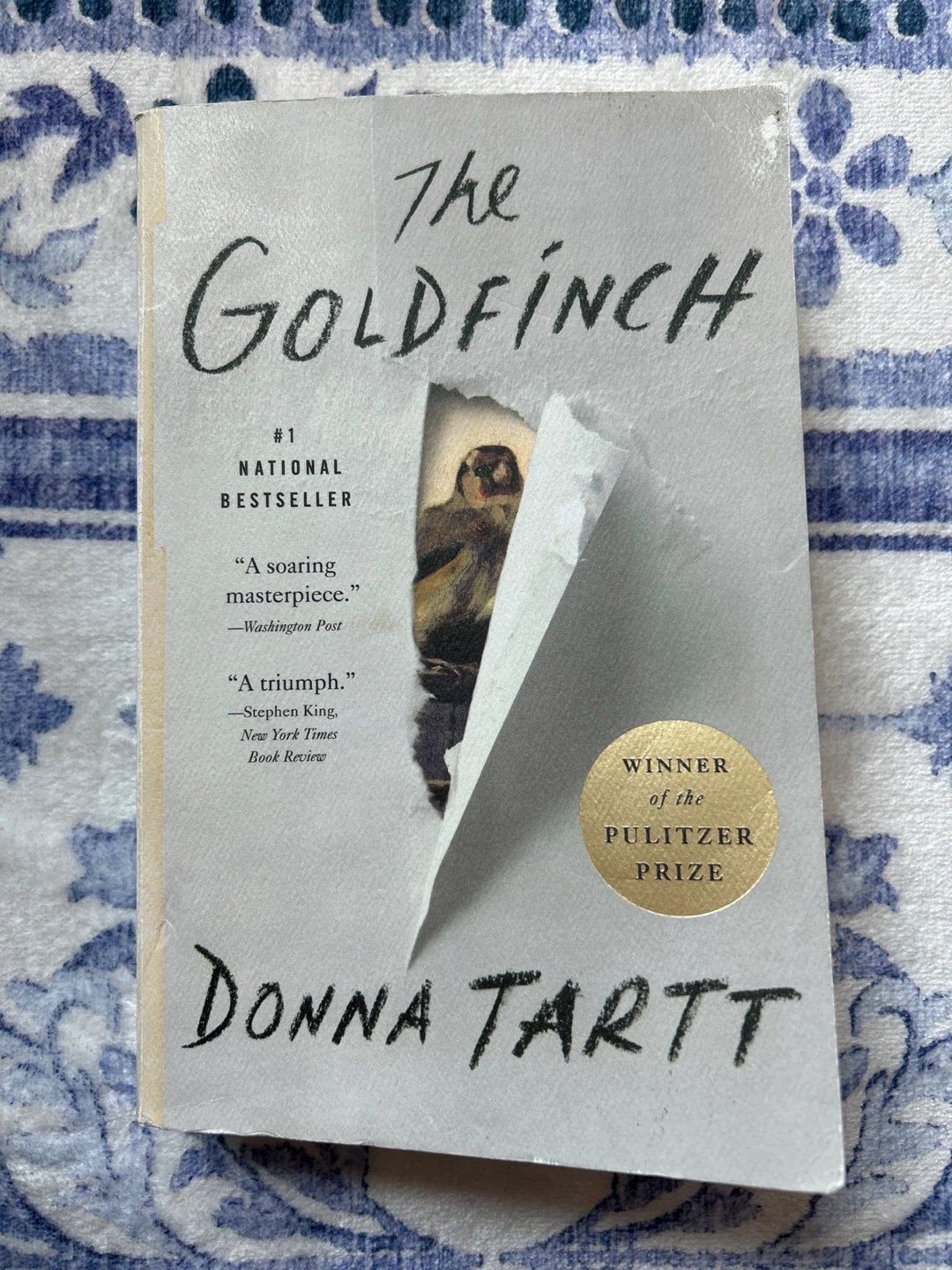 (Paperback) The Goldfinch (Winner of Pulitzer Prize)