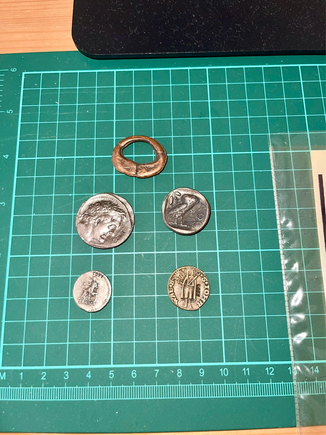 Collection of Ancient Coins and Ring - photo 2