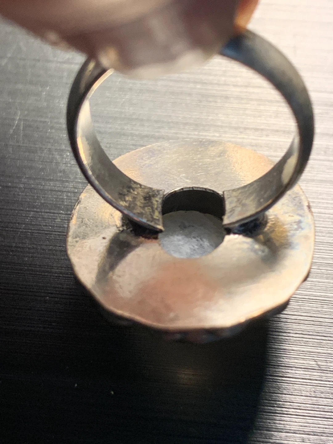 Moonstone Silver Ring. New. Size 9. - photo 4