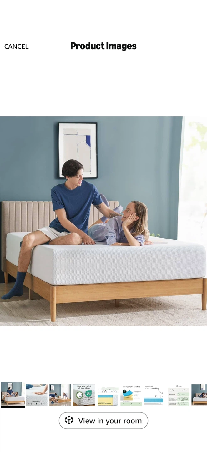 ZINUS Green Tea Memory Foam Mattress