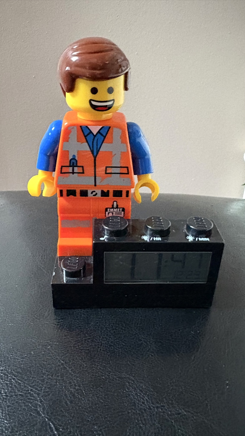 LEGO Movie Alarm Clock