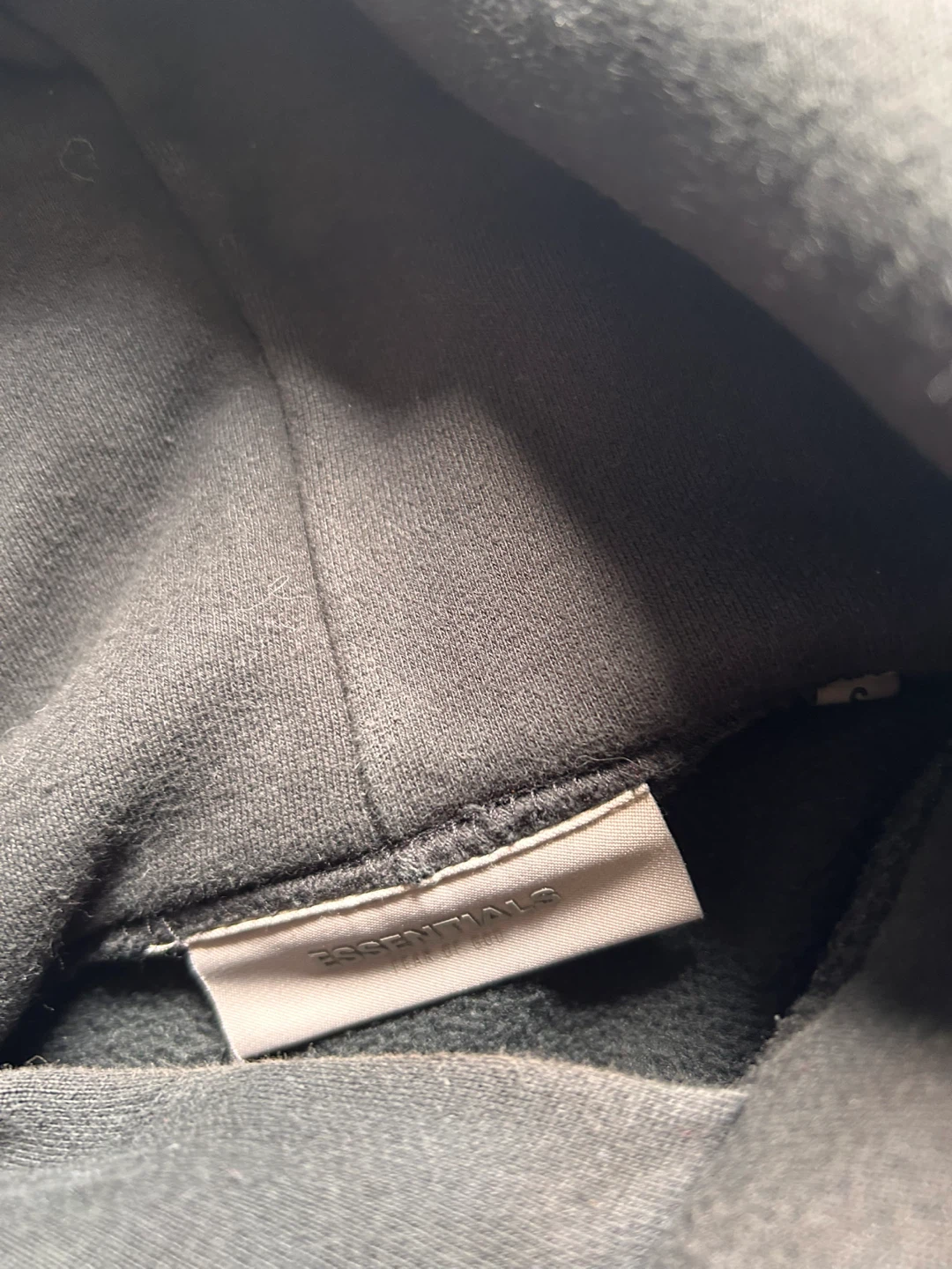 Fear of God Essentials Black Sweatshorts - photo 3
