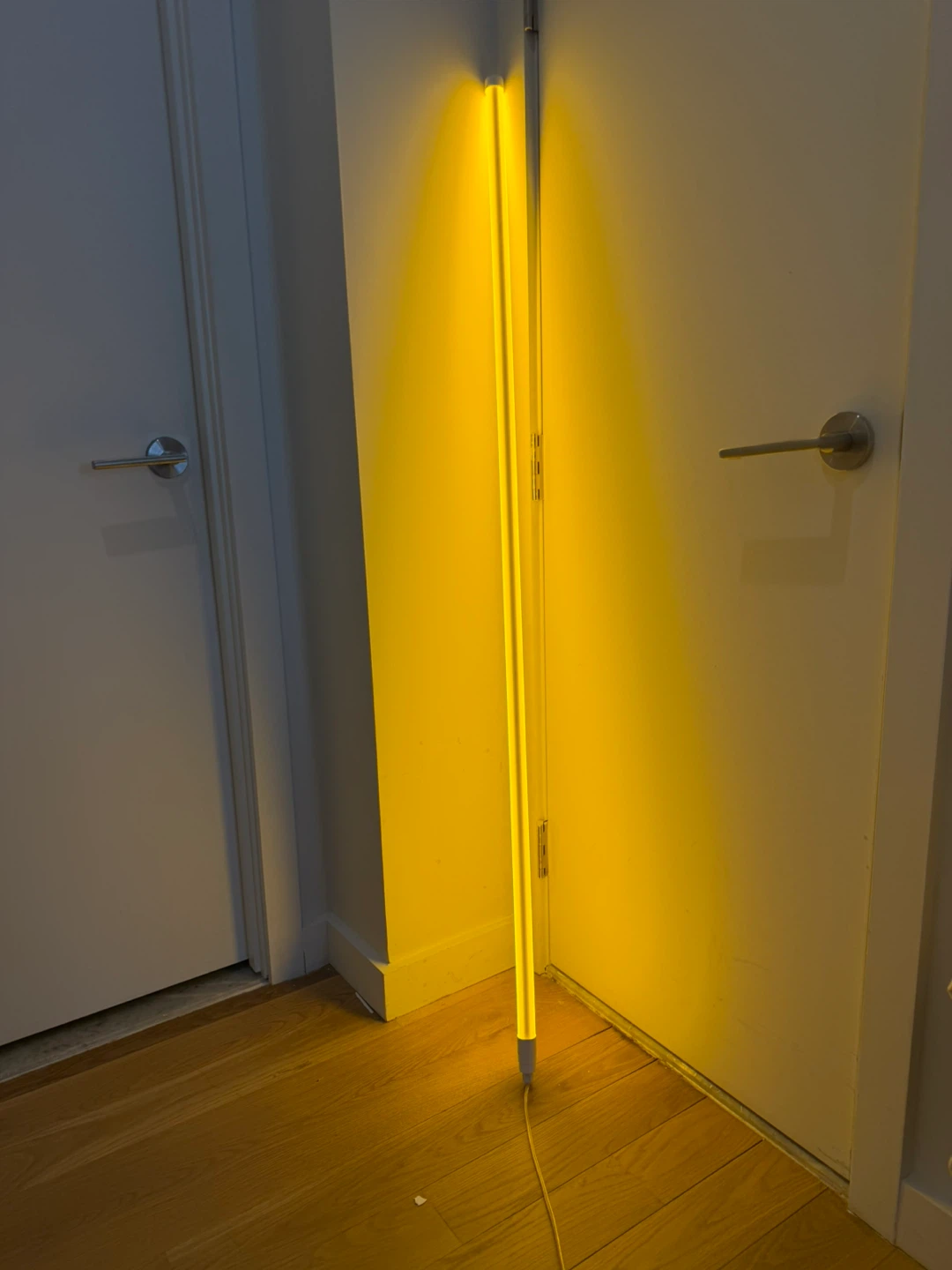 HAT Yellow Neon Tube Floor Lamp - photo 2