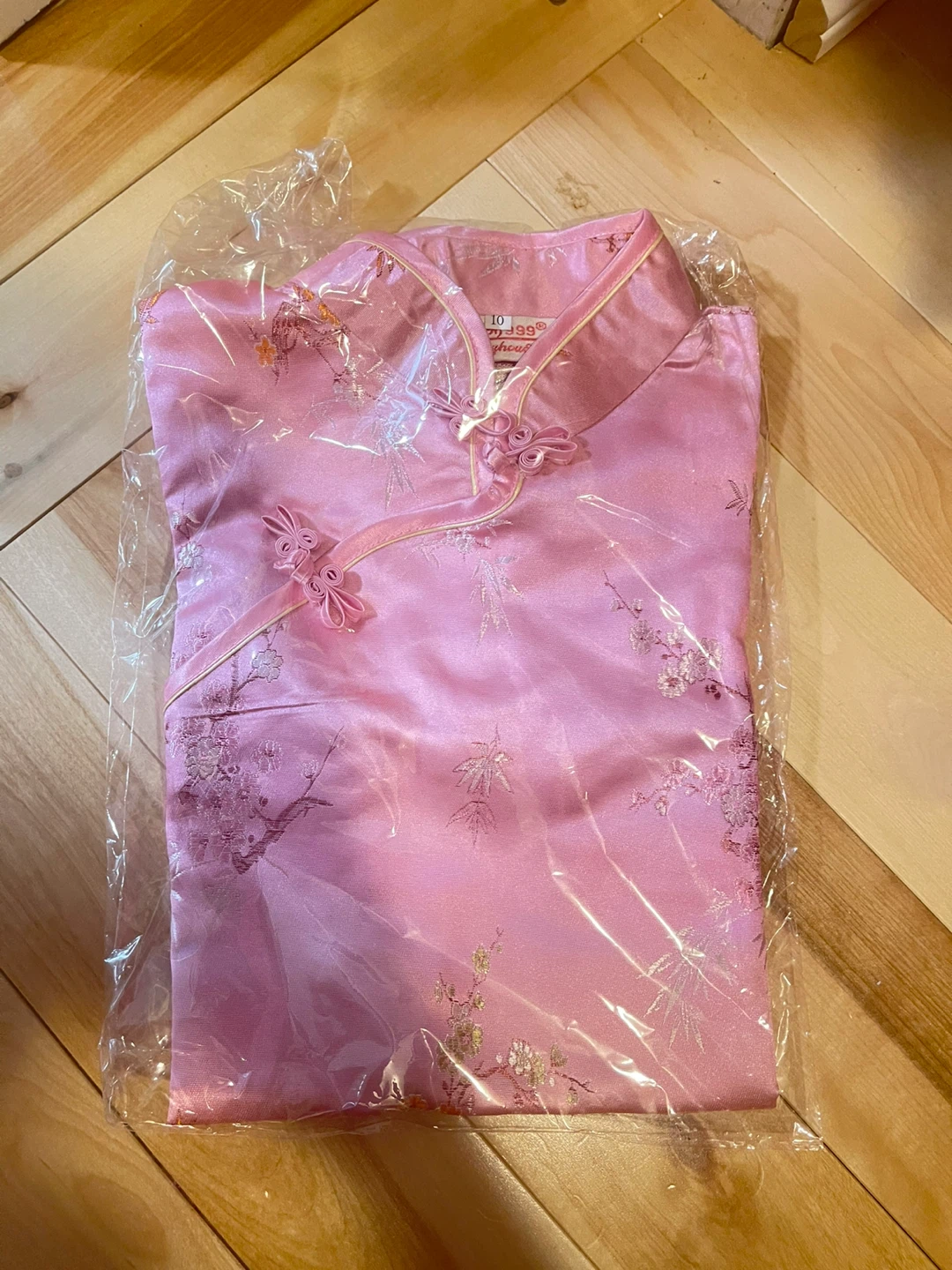 Pink Children's Qipao Dress Size 10