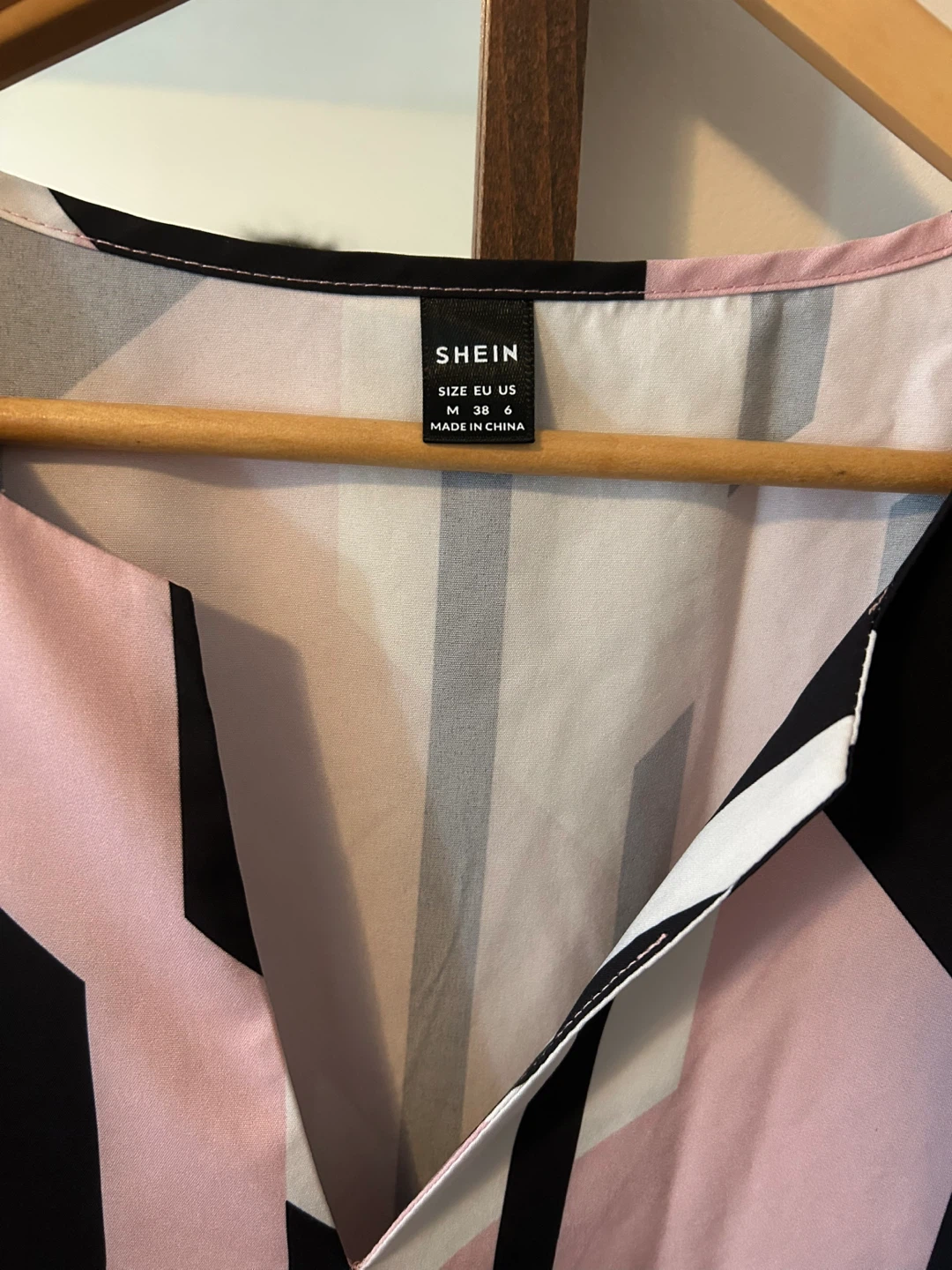 SHEIN Geometric Print Blouse - photo 3