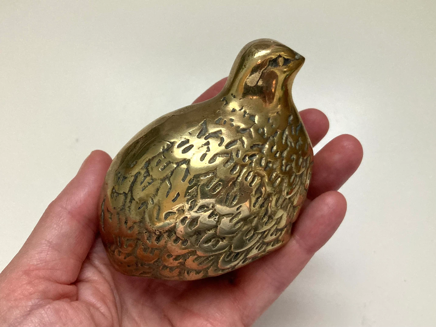 Vintage Brass Quail - photo 5