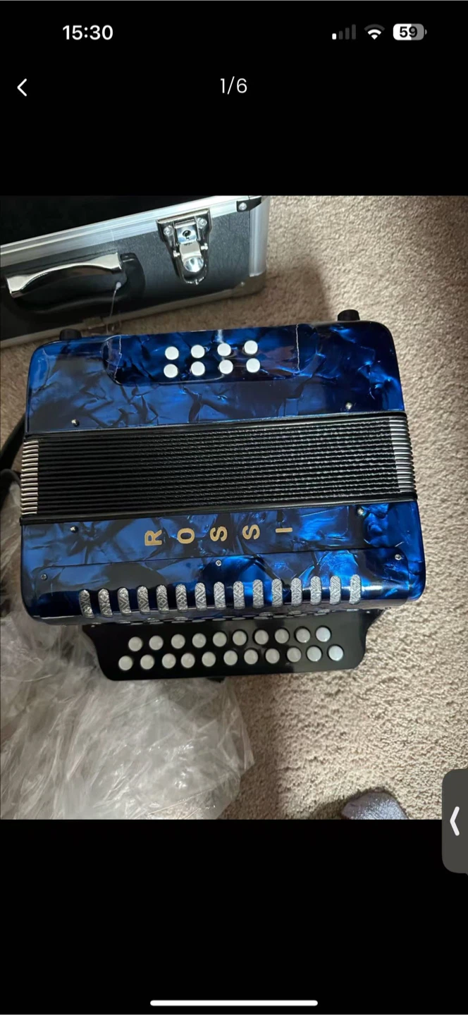 Blue Rossi Accordion
