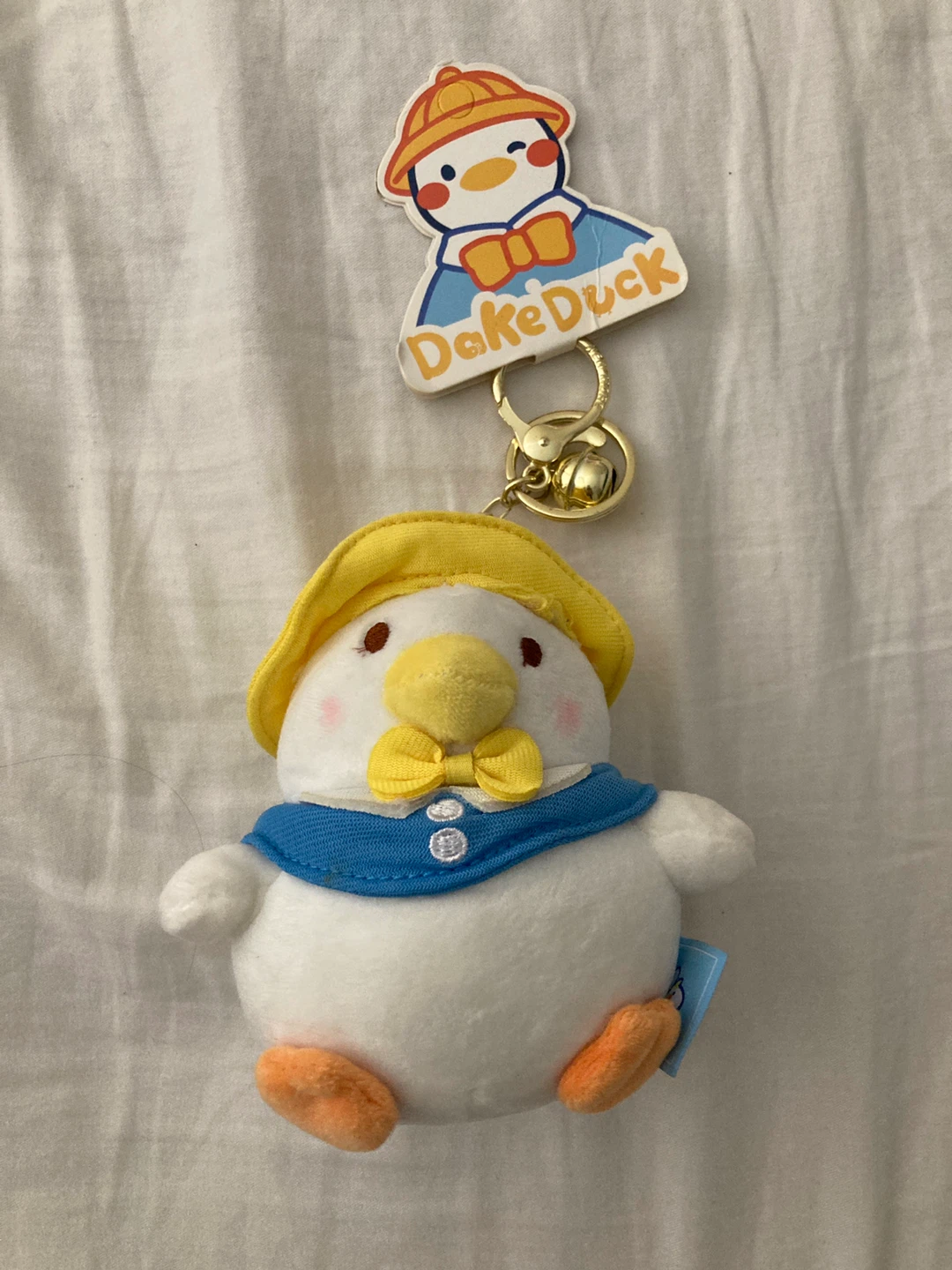 DakeDuck & NEW MORE keychain with tag